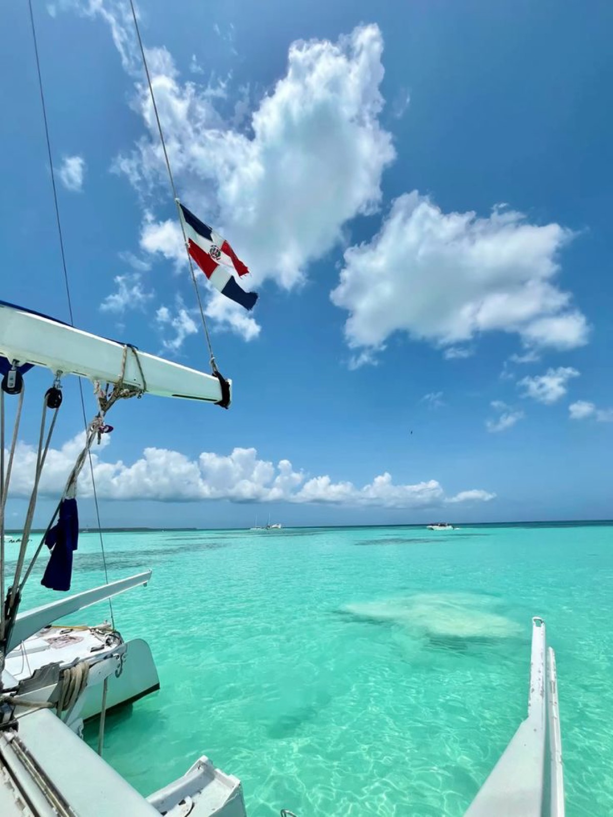 Crystal clear Caribbean water